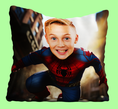 Perna personalizata cu fotografie, Spiderman, Cadou bunici, Cadou nași, Cadou familie, Cadou prieteni, Cadou aniversare,